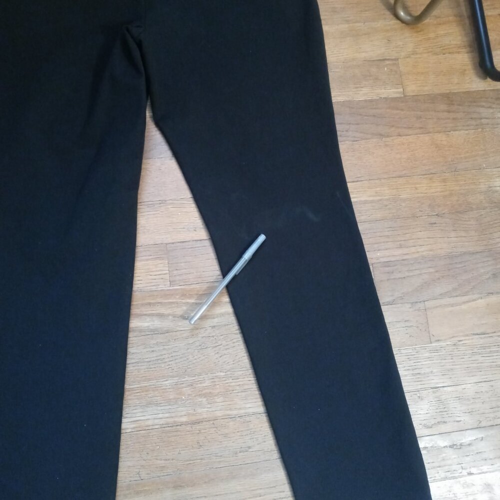 BANANA REPUBLIC ryan straight fit washable bi-stretch pants in black (sz4) - Picture 13 of 15